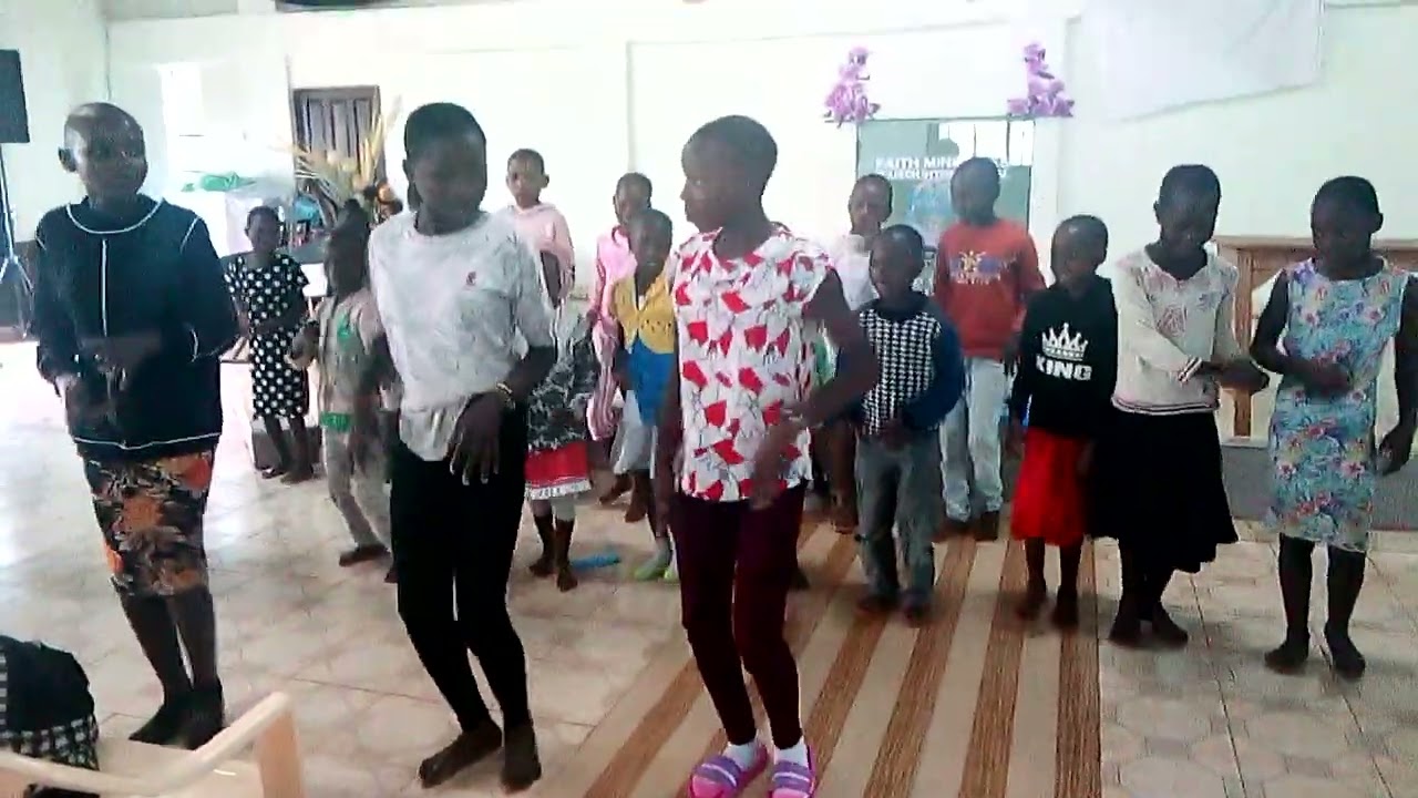 Faith church changoi church, Sunday school kids dance,