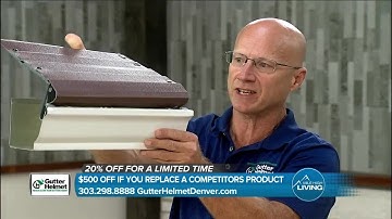 Never Clean Your Gutters Again & Add Value To Your Home // Gutter Helmet