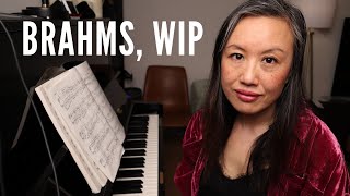 Day 42 | Brahms Intermezzo in C major WIP | Piano