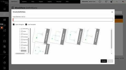 FlowWright v9 8   Workflow definition templates