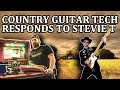 Country Guitar Tech Watches Stevie T's "How To Be Country" Video