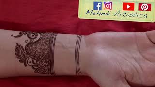 Karwa chauth special traditional mehndi designs for front||Dulhan Ki Mehndi||Arabian Mehendi designs