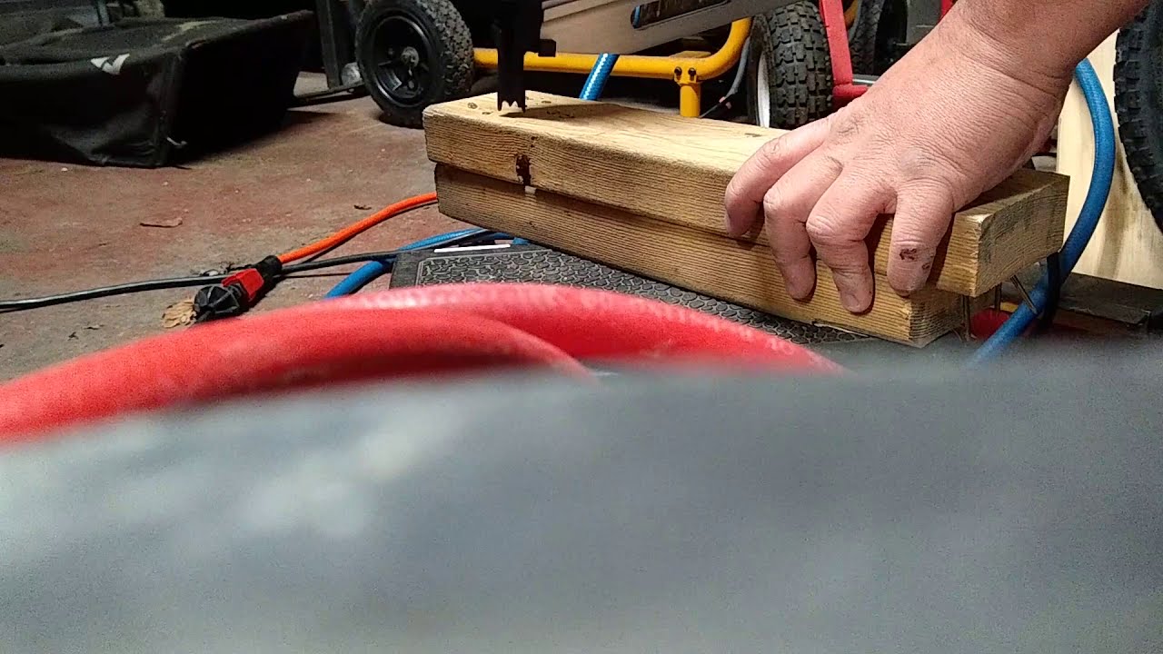 HF Banks Framing Nailer Test SPARKS! YouTube