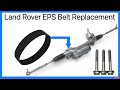 Range Rover L405 L494 Power Steering Rack Belt / Bolt Replacement