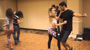Kim Rottier, Mafie Zouker, Rodrigo Ramalho, and Rachel Ramalho Zouk - 2015 DC Zouk Festival