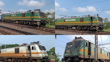 [1-6]Non-stop amazing colorful all types of trains of INDIAN RAILWAYS