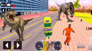 Tuk Tuk auto rickshaw driver game - 3D auto rickshaw driving game - Android iOS Gameplay #62