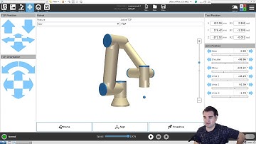 Universal Robot Simulator Overview Lesson 1