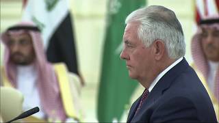 Secretary Tillerson Meets Saudi and Iraqi officials in Saudi Arabia