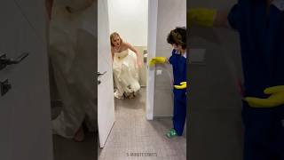 Cleaning lady saved my wedding 5minutecrafts funny hack howto weddinghacks wedding