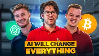 Lessons Of Entrepreneurship & How AI Will Change The Future  - Tai Lopez & Raoul Plickat [Interview]