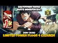 BRINGING BACK RED TOJI AS MAIN DPS! LIMITED TOWER FLOOR 4 (MAY) CLEARED! | JJK Phantom Parade
