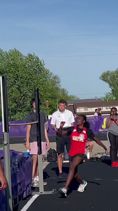 High jump after one official practice-4' 6' Vandalia-Butler JH Quad