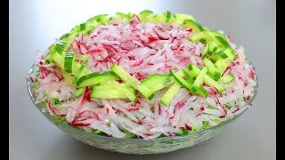 Супер-простой Салат "Дюймовочка" Супер-простой Салат "Дюймовочка"