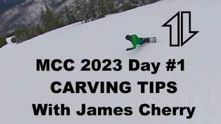 MCC 2023 Day #1 Carving Tip: Posture and Stance with James Cherry