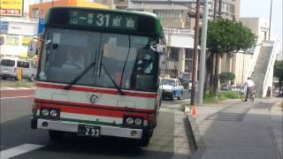 【大暴走バス走行音】 東陽バス Hino Blue Ribbon U-HU2MMAA 走行音 293