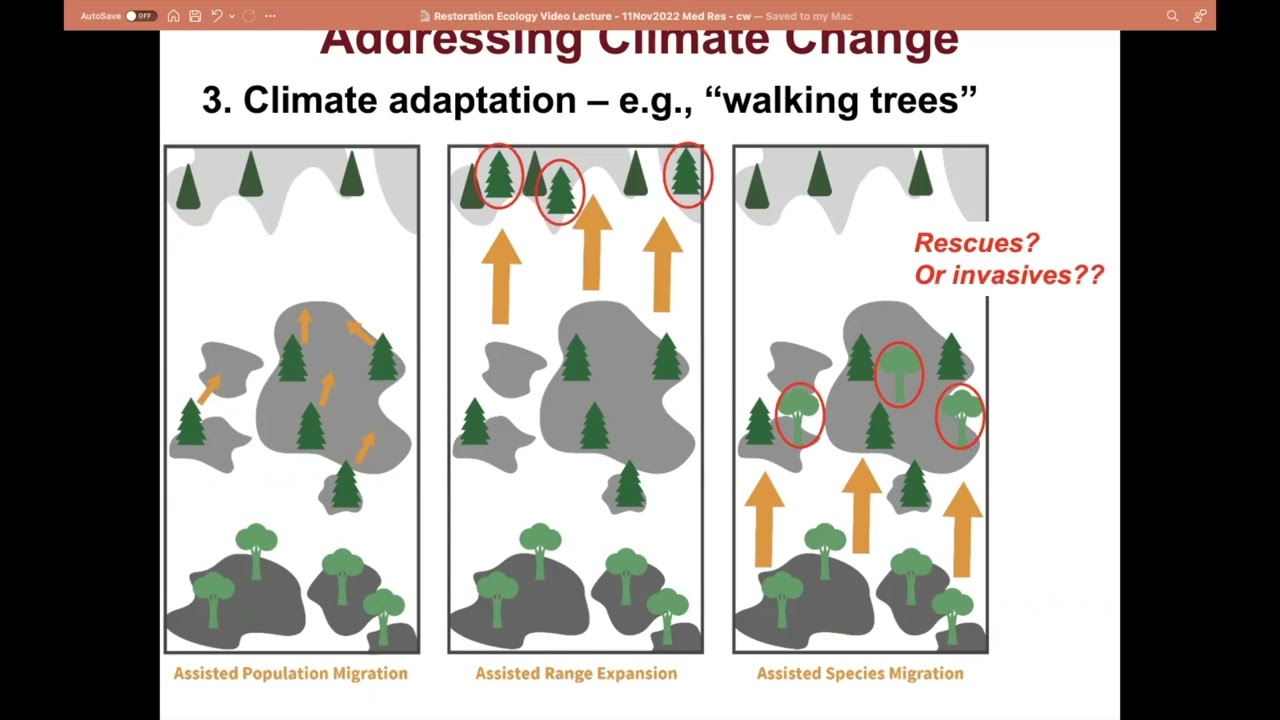 Conservation Strategies for Addressing Climate Change and Biodiversity Loss