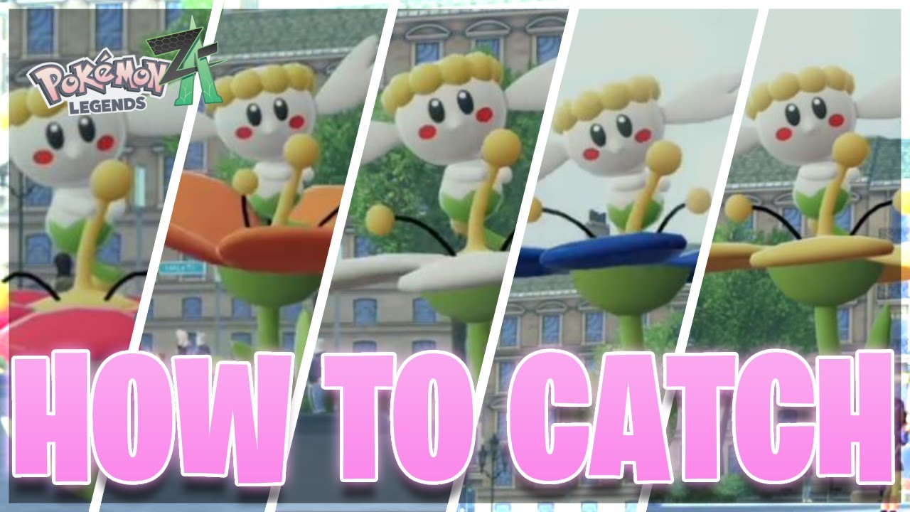 How to Catch ALL Flabébé Flower Colors in Pokemon Legends Z-A