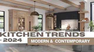 2024 Kitchen Trends | Modern & Contemporary Kitchen Trends | Kitchen Backsplash & Cabinets
