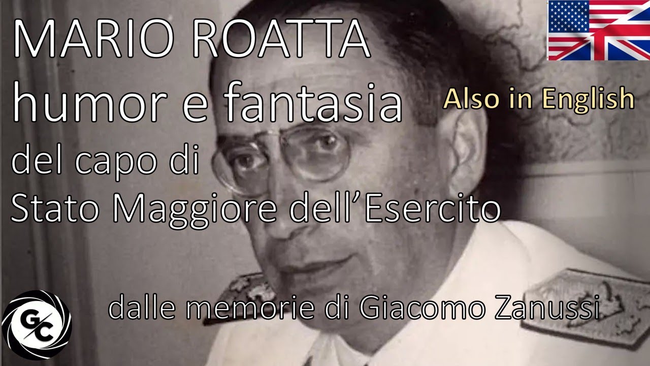 MARIO ROATTA humor e fantasia del capo di Stato Maggiore dell’Esercito the Chief of Staff of Army