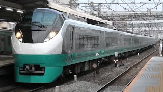 【新カラーのE657系が運行開始】柏駅・我孫子駅を発着・通過する常磐線の列車たち 2023.1
