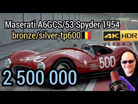 Видео: MASERATI🇮🇹A6GCS/53 SPYDER 1954 за 2 500 000!🥉и🥈ТР600🇧🇪