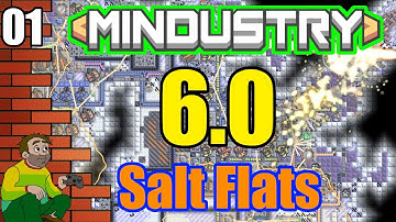 Attack Maps Are Just Too Easy With This Schematic! - Mindustry V6 Campaign : Salt Flats
