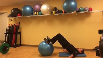 SB Hamstring Curl + Glute Bridge