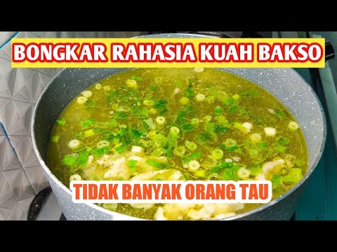 Resep Bumbu Hijau Kuah Bakso