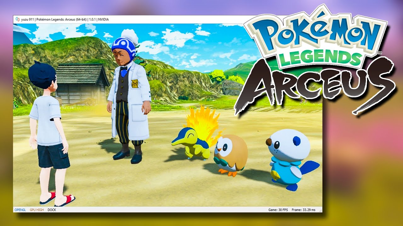 Get Pokemon Legends Arceus (XCI) & Install on PC using Yuzu Switch Emulator  - BiliBili