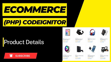 Online Shopping Website PHP - 13 | Ecommerce website in PHP Codeignitor #ecommerce #php