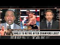 Stephen A. Smith &amp; Max Kellerman EXPLODE After Canelo Alvarez Gets DESTROYED by Terence Crawford!