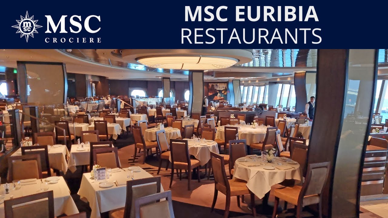MSC Euribia - Restaurants