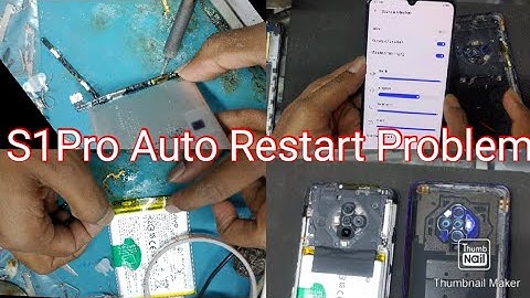 Vivo s1pro automatically switch off problem / vivo s1pro auto reboot problem
