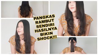 Potong Rambut Sendiri Oval Layer 3 Tingkat Ala Korea