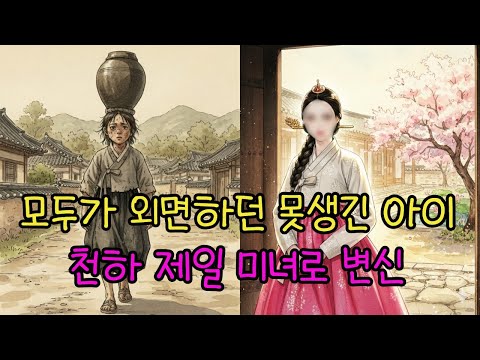 모두가 외면하던 못생긴 아이의 화려한 인생 역전 (결말 사이다): 야담 옛날 이야기 오디오북 전설 민담 수면동화