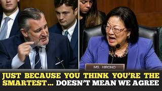 Ted Cruz vs Mazie Hirono ERUPTS in Senate Fight Over Voting Rights!