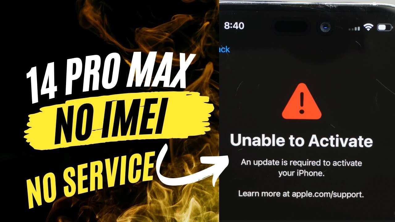 起動不可　iPhone14？ iPhone 14 Pro Max Unable to Activate !! AN UPDATE IS REQUIRED TO