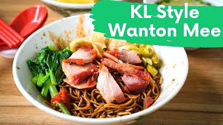 Delicious KL Style Wanton Mee in Seletar Hills Coffee Shop