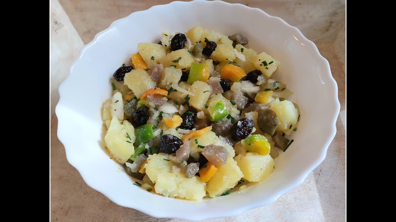 Salade orientale (vegan)/Восточный салат (постный)/Oriental salad (vegan)/Salata orientala (de post)