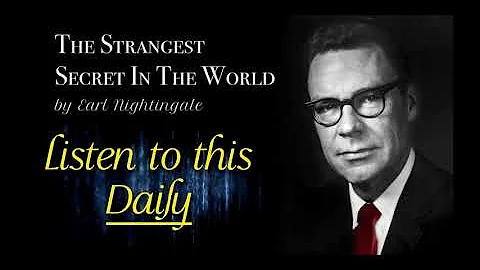 The Strangest Secret in the World - Listen to It D...