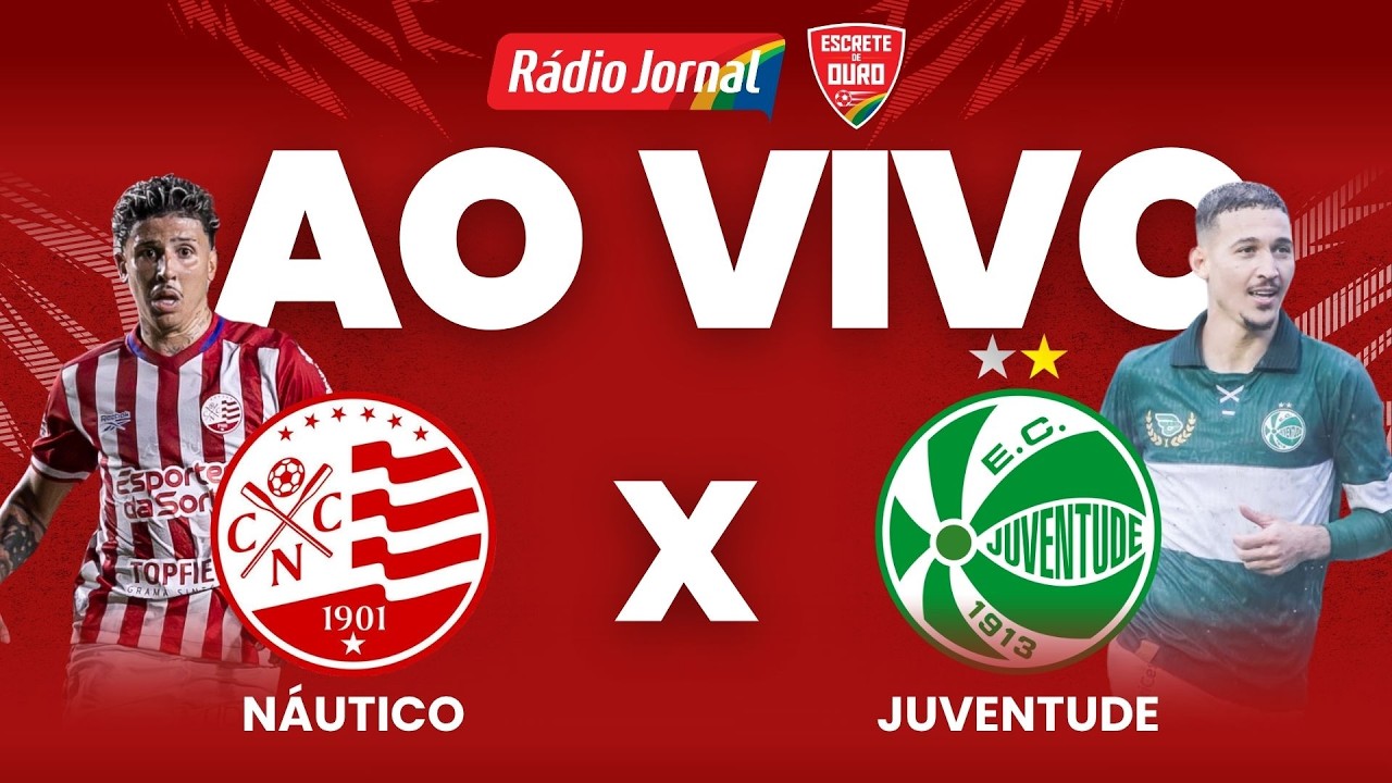 NÁUTICO X JUVENTUDE AO VIVO pela SÉRIE B do CAMPEONATO BRASILEIRO com RÁDIO JORNAL - 05.07.2026 | BT 