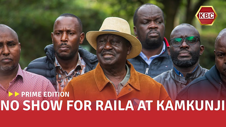Raila fails to go to Kamukunji grounds for Saba Saba commemoration