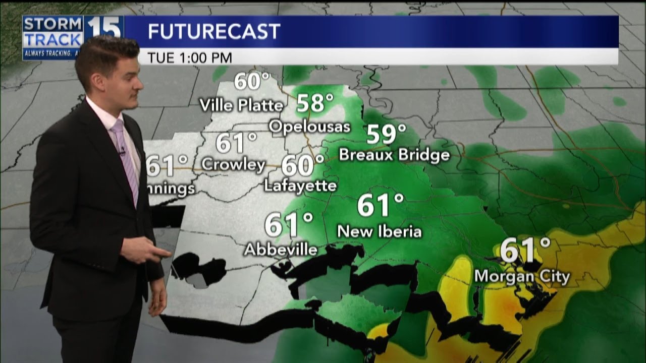 Gray, Misty Tuesday Before Drier Weather Wednesday - YouTube