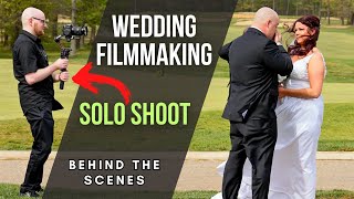 Wedding Filmmaking Behind the Scenes: How to Solo Shoot a Wedding! || Sony a7R V