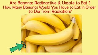 Are Bananas Radioactive & Unsafe to Eat? GK Questions with Answers | Part 19