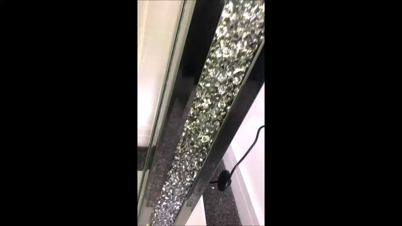 crushed diamond floor lamp