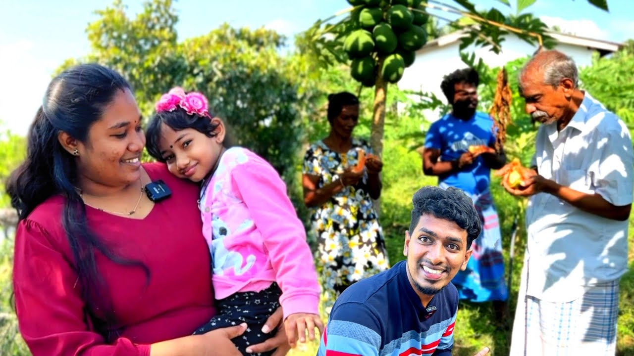 எங்களின் கிராமத்து வாழ்க்கை 😮😍 | குடும்பத்துடன் ஒரு விருந்து 🥘 | Thavakaran view