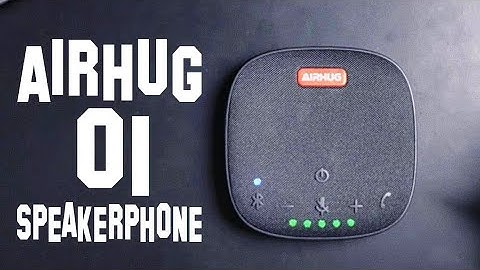 AirHug 01 Portable Bluetooth Speaker Phone Unboxing and First Look
