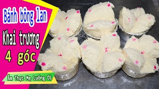 Bánh bông lan khai trương bốn góc người hoa | Ấm Thực Mẹ Luống Ơi screenshot 4
